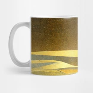 Art Deco 1920s Architecture Yellow Mug